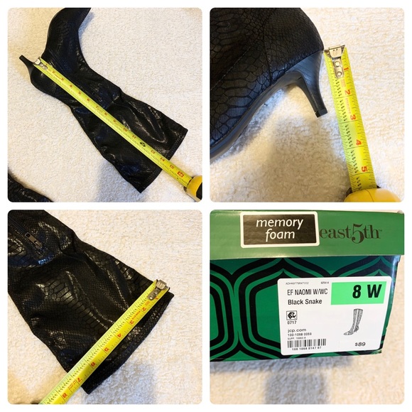 NIB east 5th Naomi Pointed Toe Knee High Boots - Picture 7 of 8